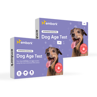 embark dog age test 2 pack bundle