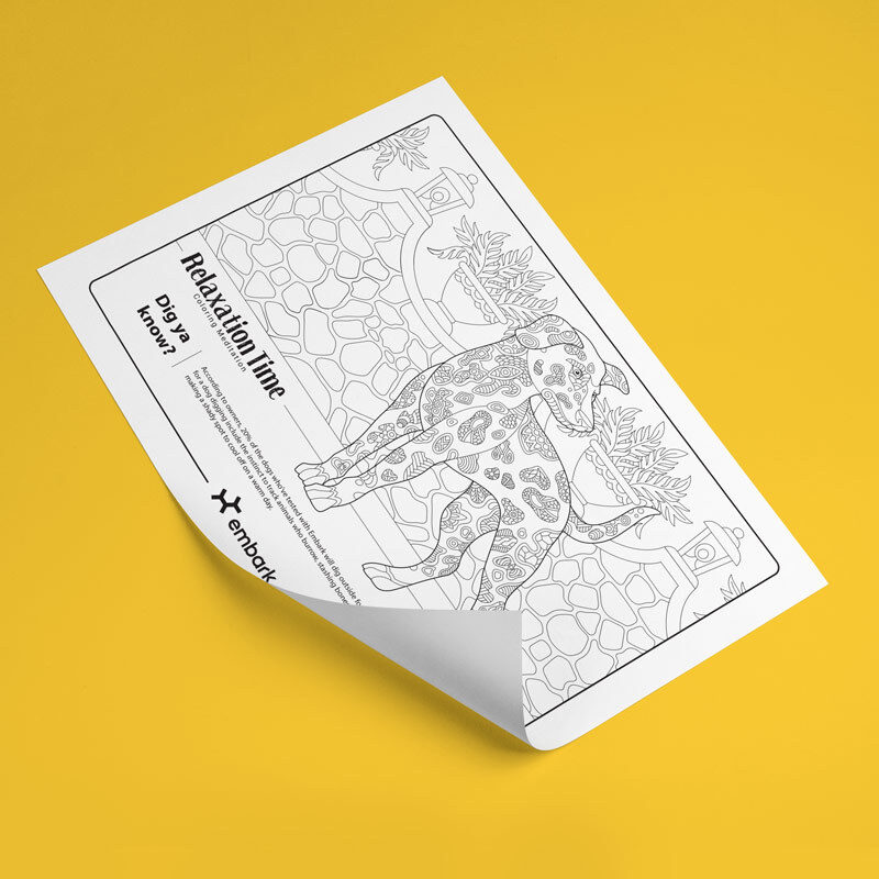 preview of a downloadable coloring sheet
